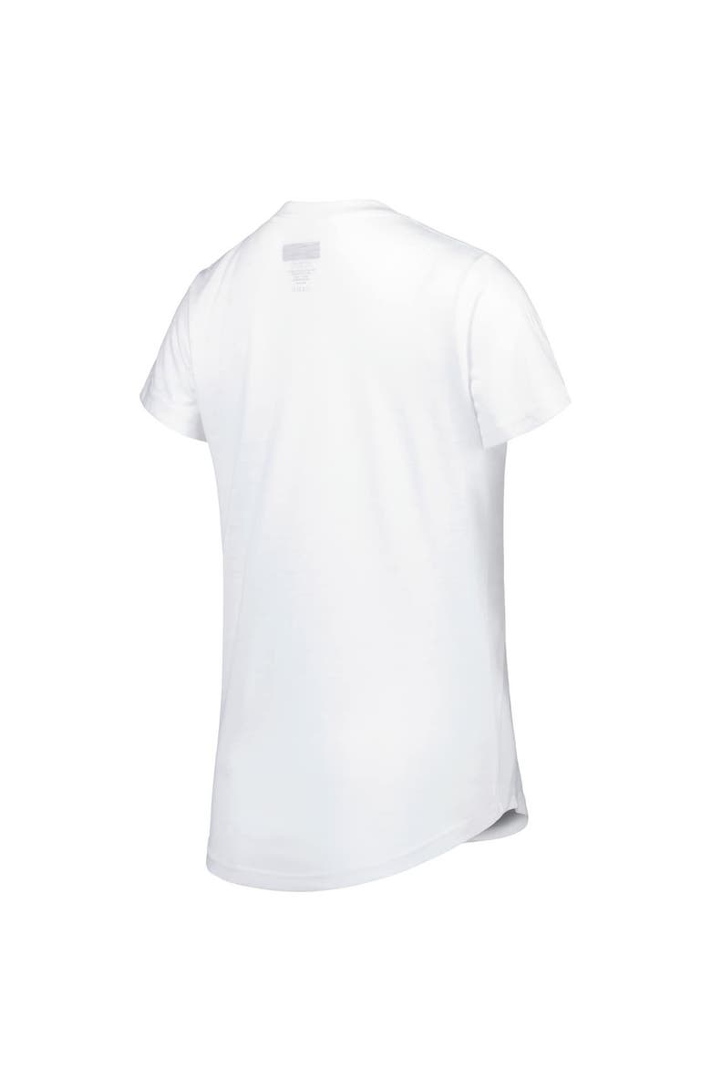 CONCEPTS SPORT Women's Concepts Sport White/Charcoal Baltimore Ravens Sonata T-Shirt & Leggings Sleep Set, Alternate, color, White