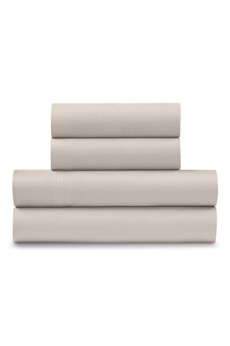 Ella Jayne 300 Thread Count Cotton 4-Piece Sheet Set, Main, color, SAND