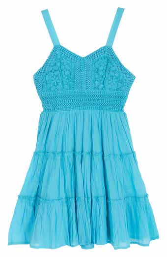 Kids' Crochet Cotton Sun Dress