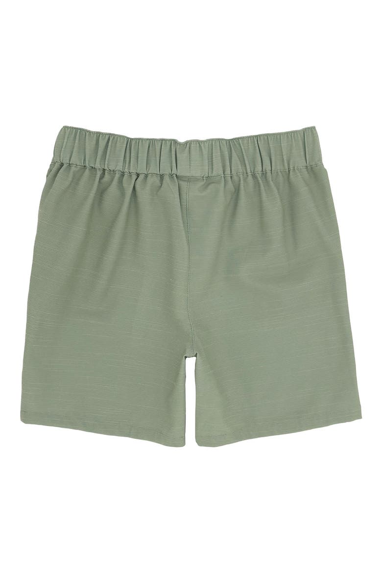 Kids' Buckle-Up Hybrid Shorts, Alternate, color, MINERAL GREEN