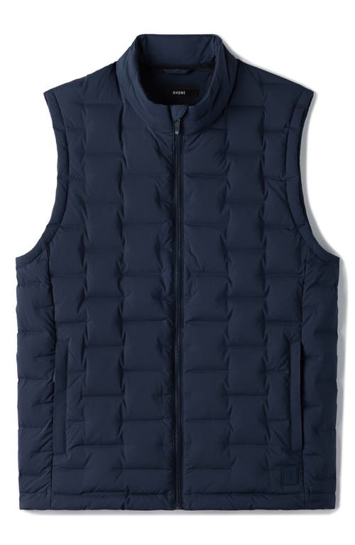 Rhone Voyage 700 Fill Power Down Vest In Blue