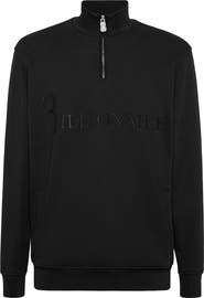 BILLIONAIRE Half-Zip Tracksuit Jacket Logo Men