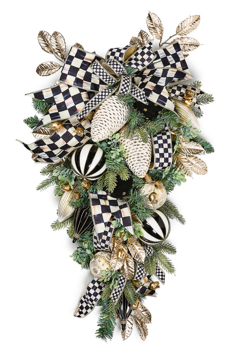 MACKENZIE CHILDS Courtly Noel Illuminated Swag, Main, color, Courtly