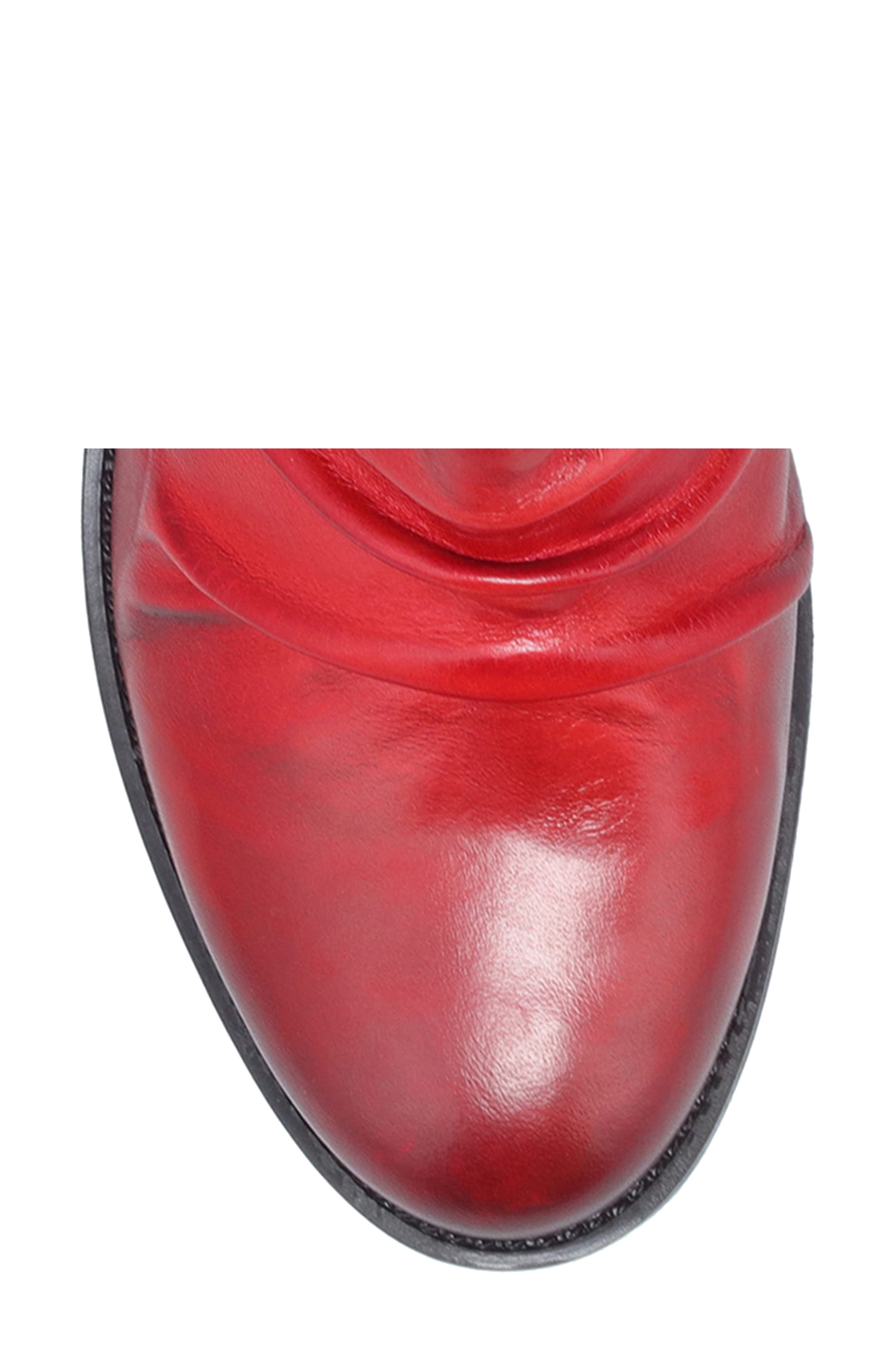 Juliena Bootie, Alternate, color, RED
