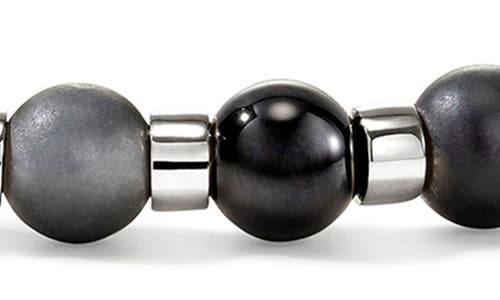 John Hardy Beaded Chain Bracelet In Silver