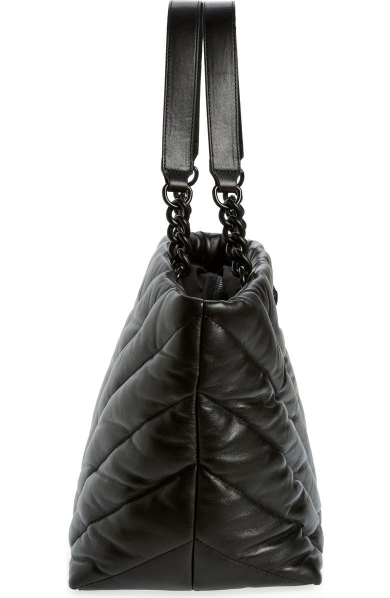 Kurt Geiger London Soho Quilted Leather Shopper, Alternate, color,