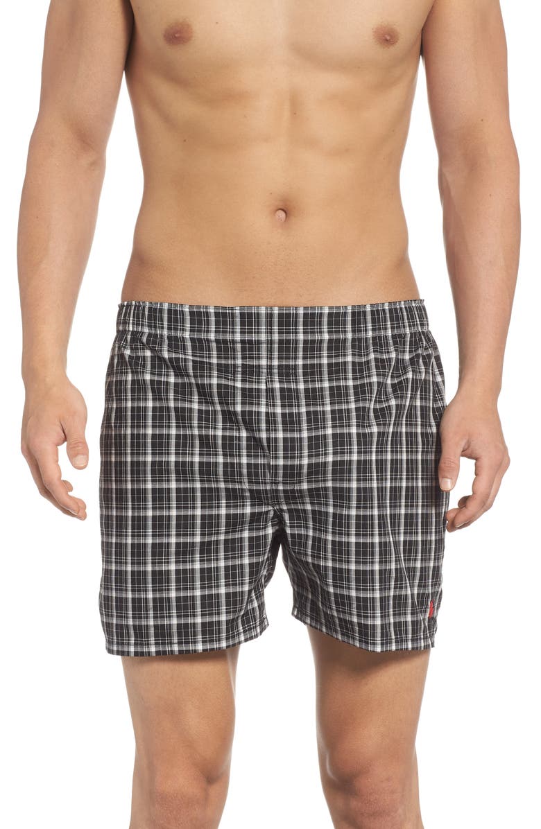 Polo Ralph Lauren 3-Pack Woven Cotton Boxers, Alternate, color, 