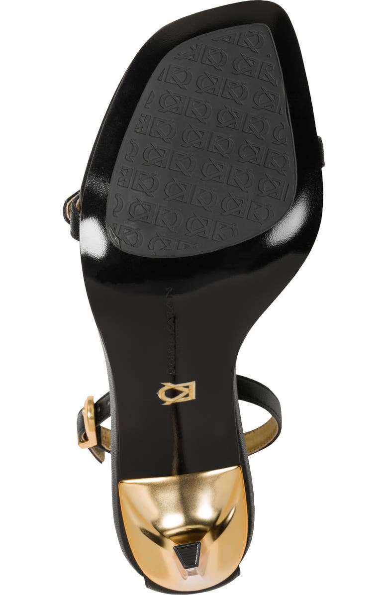 DKNY Pryce Ankle Strap Sandal, Alternate, color, Black