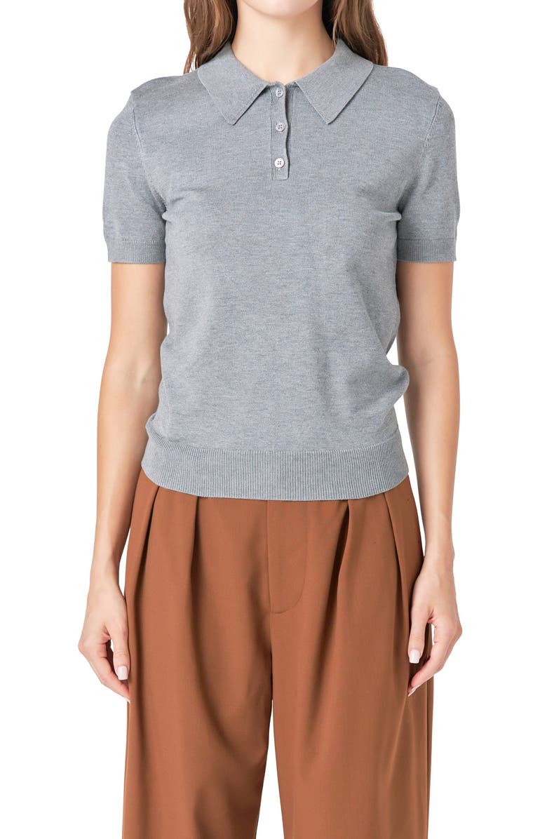 Endless Rose Polo Sweater, Alternate, color, 