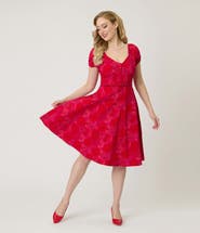 Unique Vintage Ohara Swing Dress