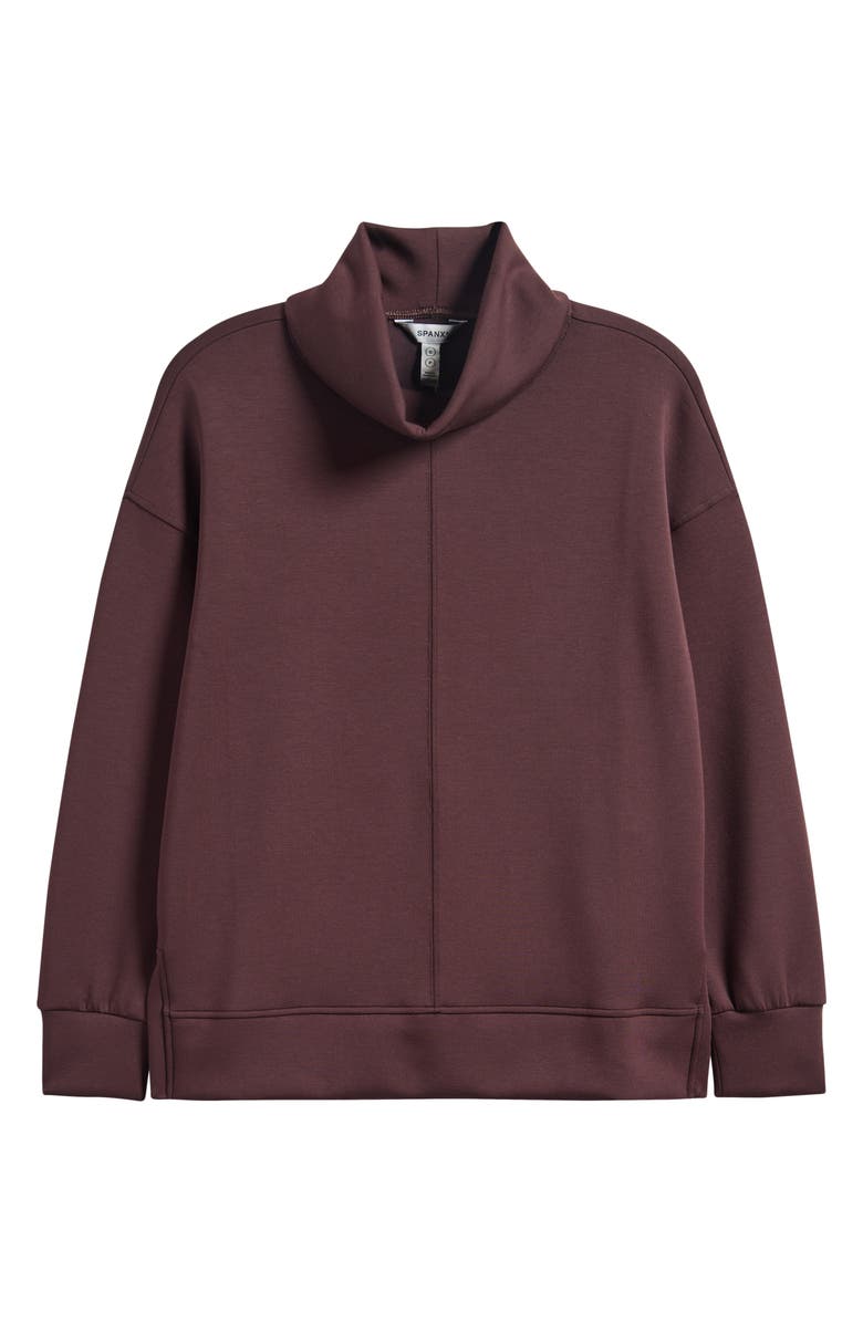 SPANX<sup>®</sup> Air Essentials Tunic Sweatshirt, Alternate, color, Truffle Brown