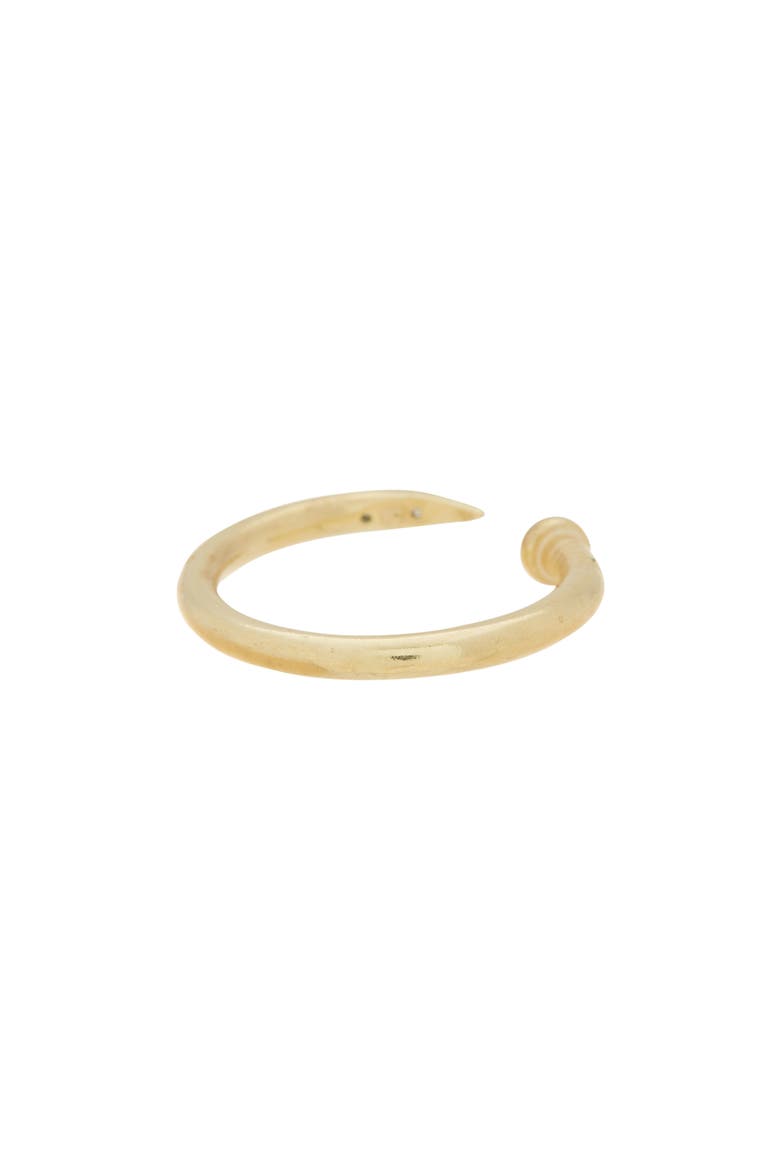 Pavé Diamond Ring - 0.06 ctw, Alternate, color, YELLOW