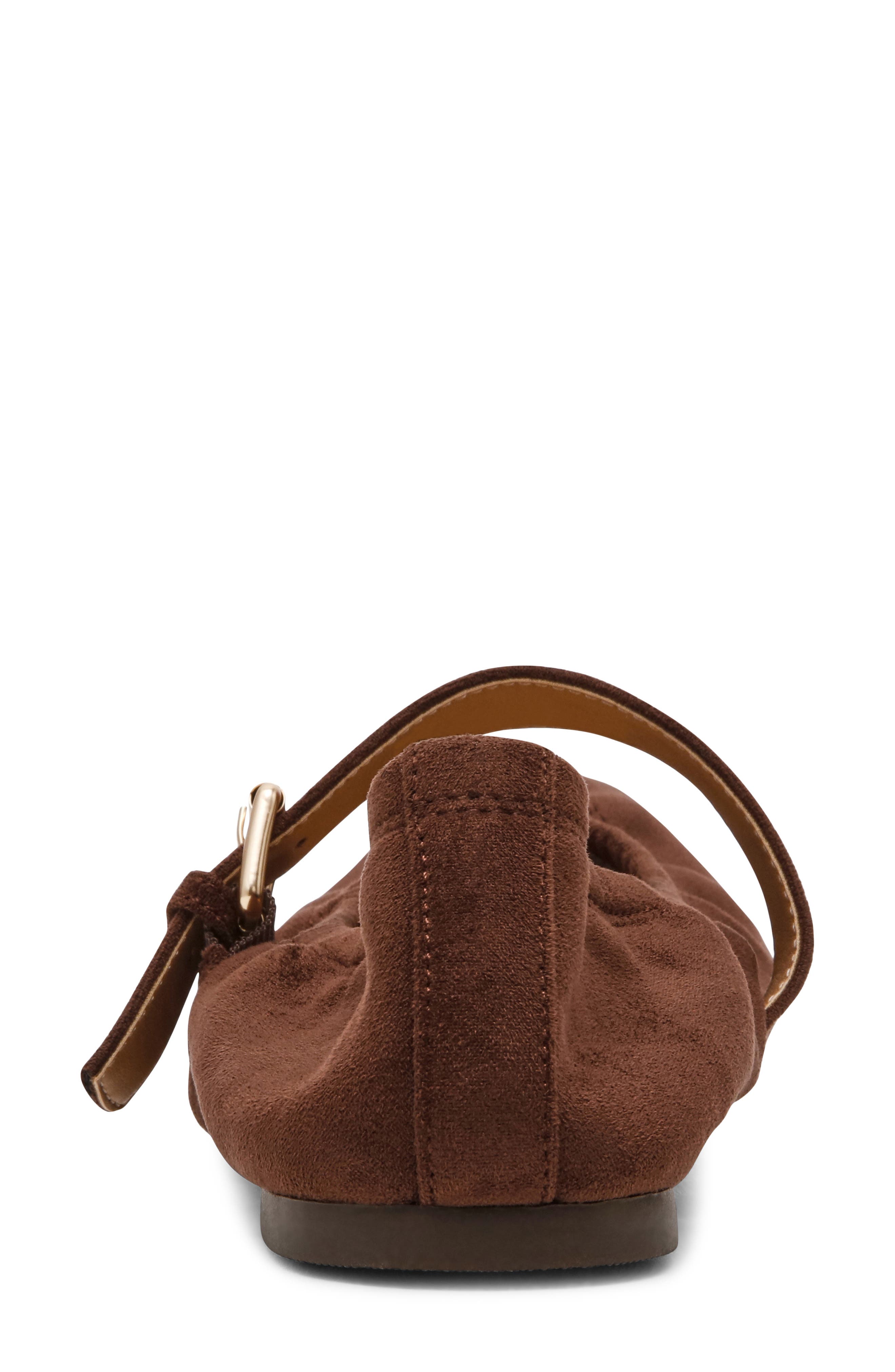 Marria Mary Jane Flat, Alternate, color, BROWN
