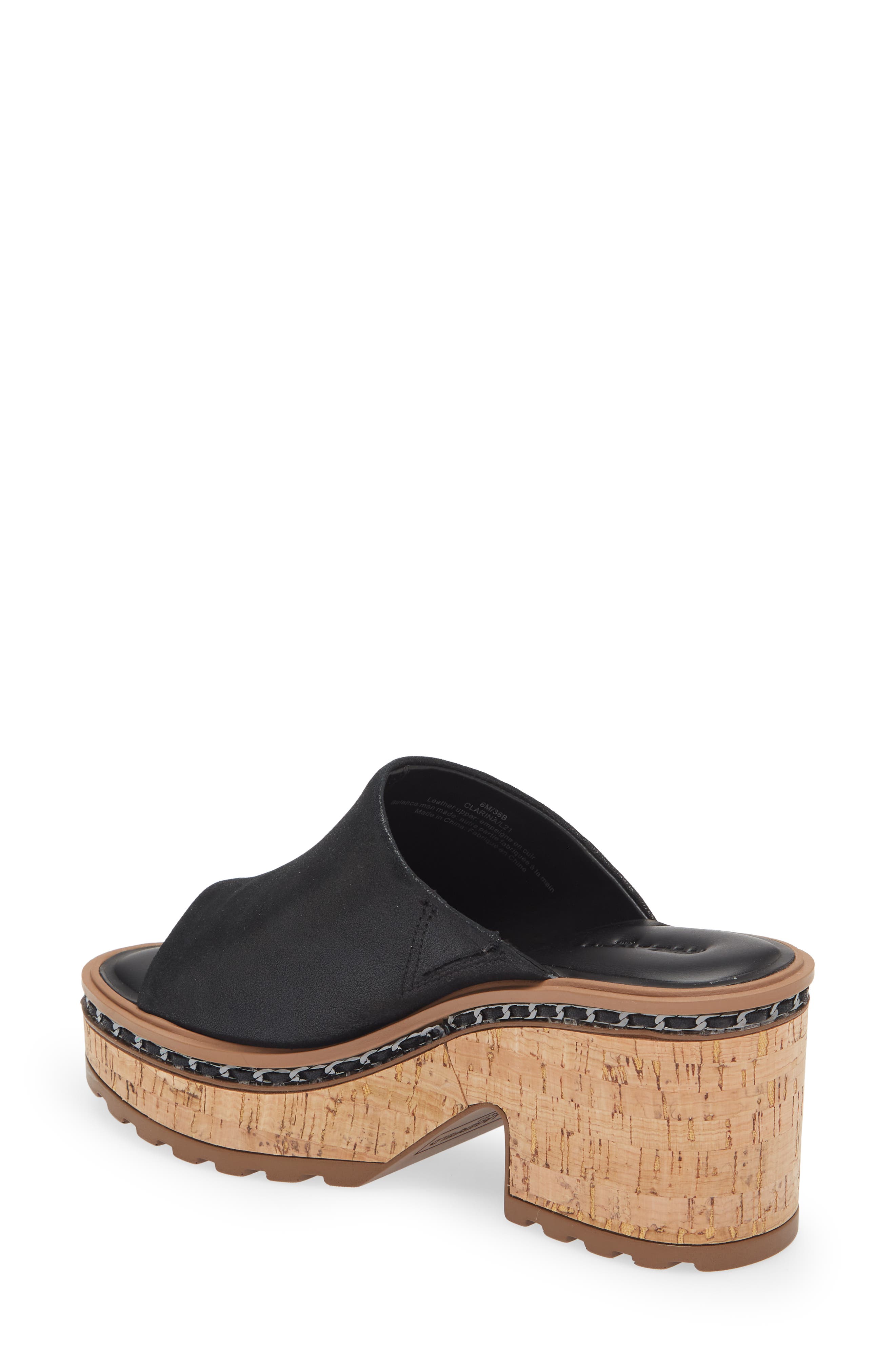 KARL LAGERFELD PARIS Clarina Platform Sandal, Alternate, color, 