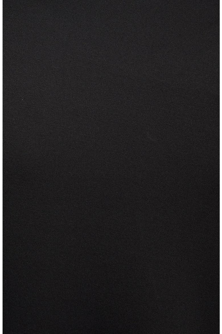 Drape Front Knit Vest, Alternate, color, BLACK