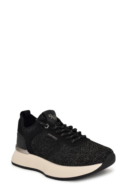 Shop Nine West Freska Sneaker In Black