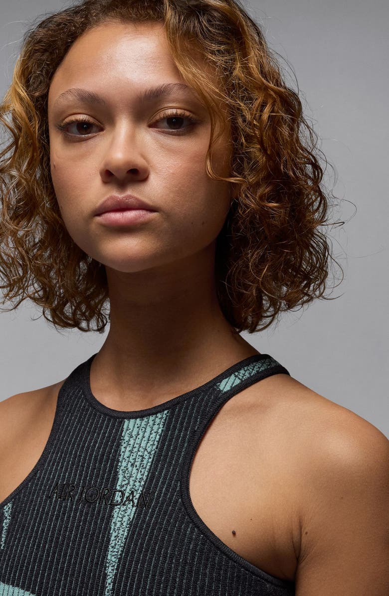 Jordan Air Jordan Rib Body-Con Dress, Alternate, color, Mineral