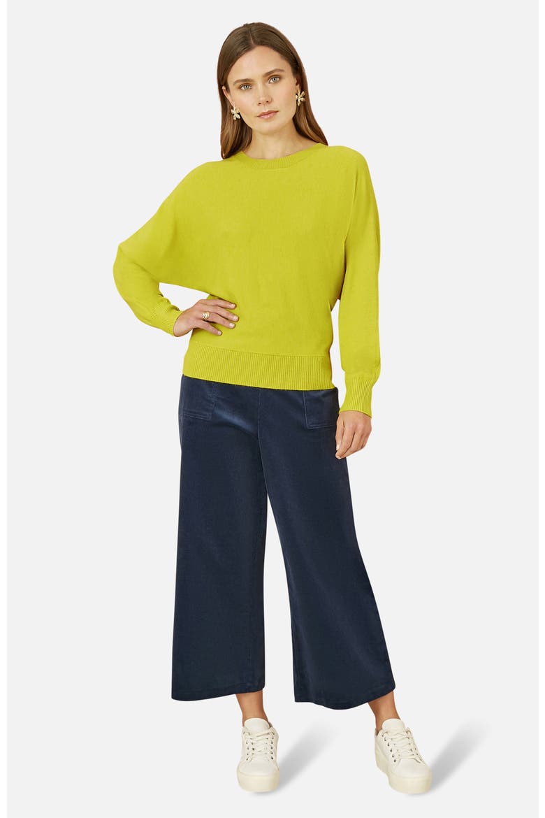 Knitted Batwing Jumper, Alternate, color, Lime