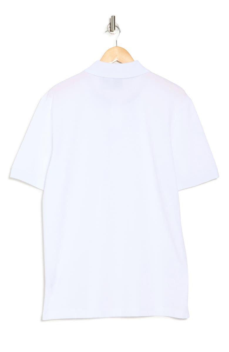 BOSS Parlay Tipped Cotton Polo, Alternate, color, White