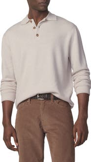 Joe's Long Sleeve Merino Wool Polo