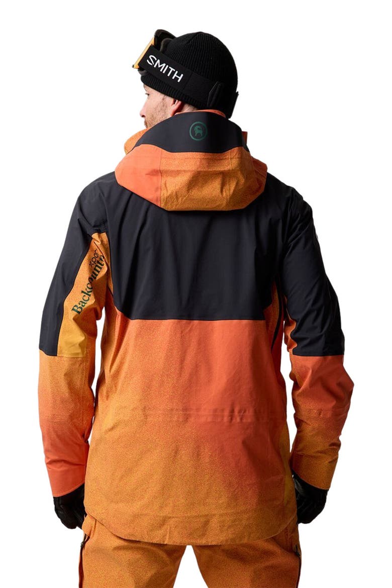 Cottonwoods Lt Xpore 3L Jacket - Men's, Alternate, color, Boundary Orange Ombre/Black