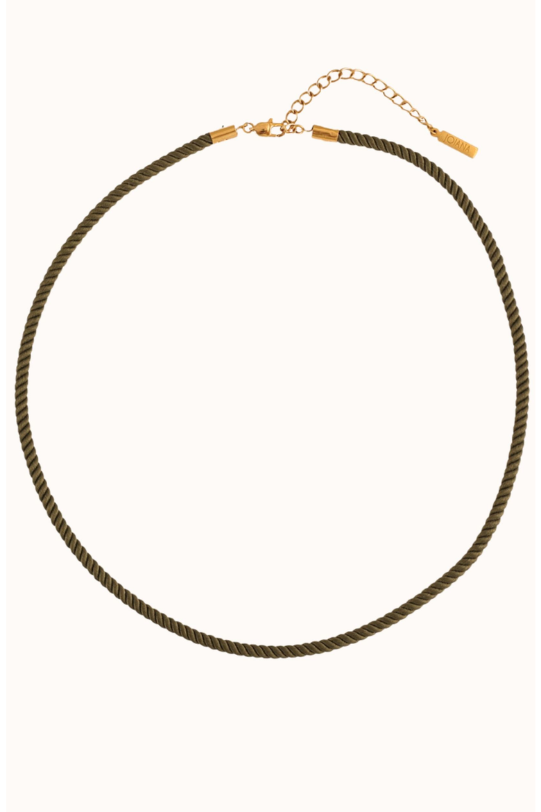 The Rope Necklace, Main, color, Hunter Green