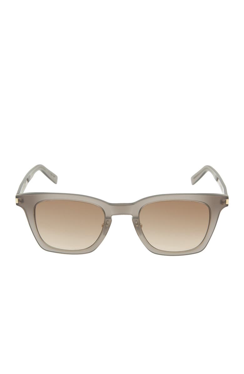 Saint Laurent 47mm Square Sunglasses, Alternate, color,