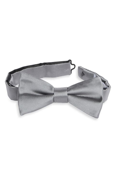 Satin Solid Bow Tie
