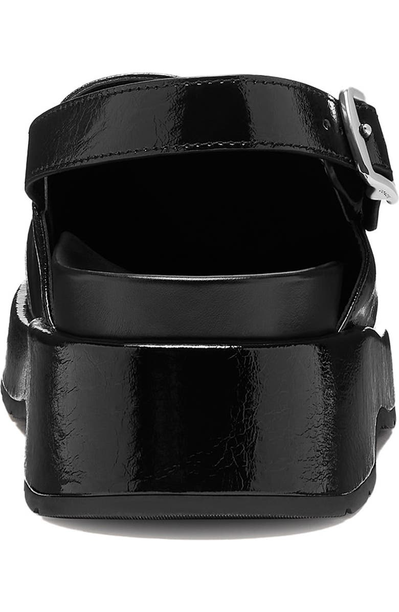 COACH Sculpted C Signature Slingback Platform Clog, Alternate, color, Black