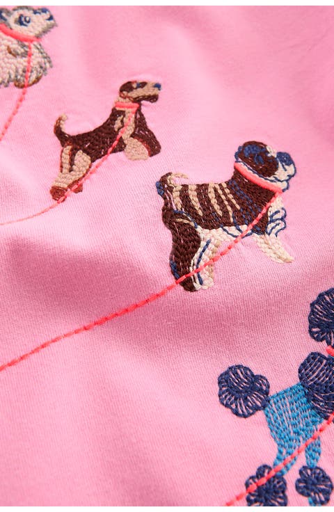 Kids' Embroidered Long Sleeve T-Shirt