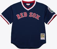 Mitchell & Ness Men's Mitchell & Ness Nomar Garciaparra Navy Boston Red Sox Authentic Batting Practice Jersey