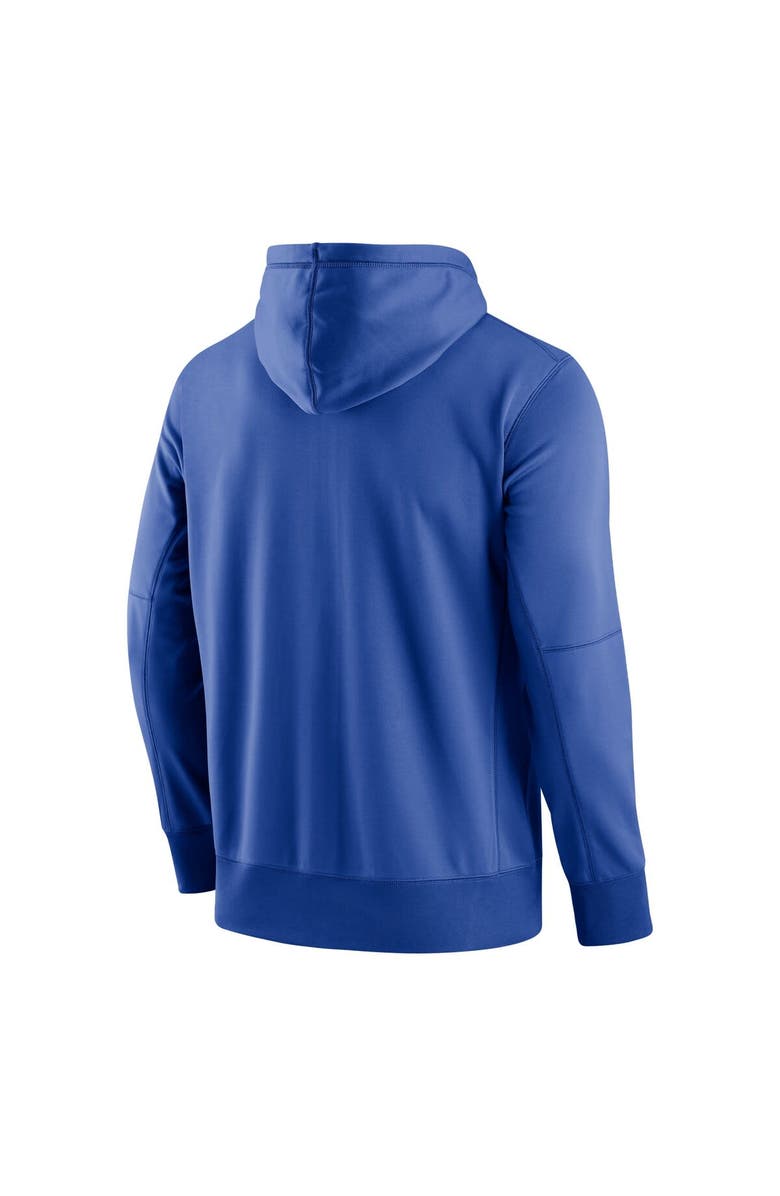 Nike Men's Nike Royal Boise State Broncos Logo Stack Performance Full-Zip Hoodie, Alternate, color, 