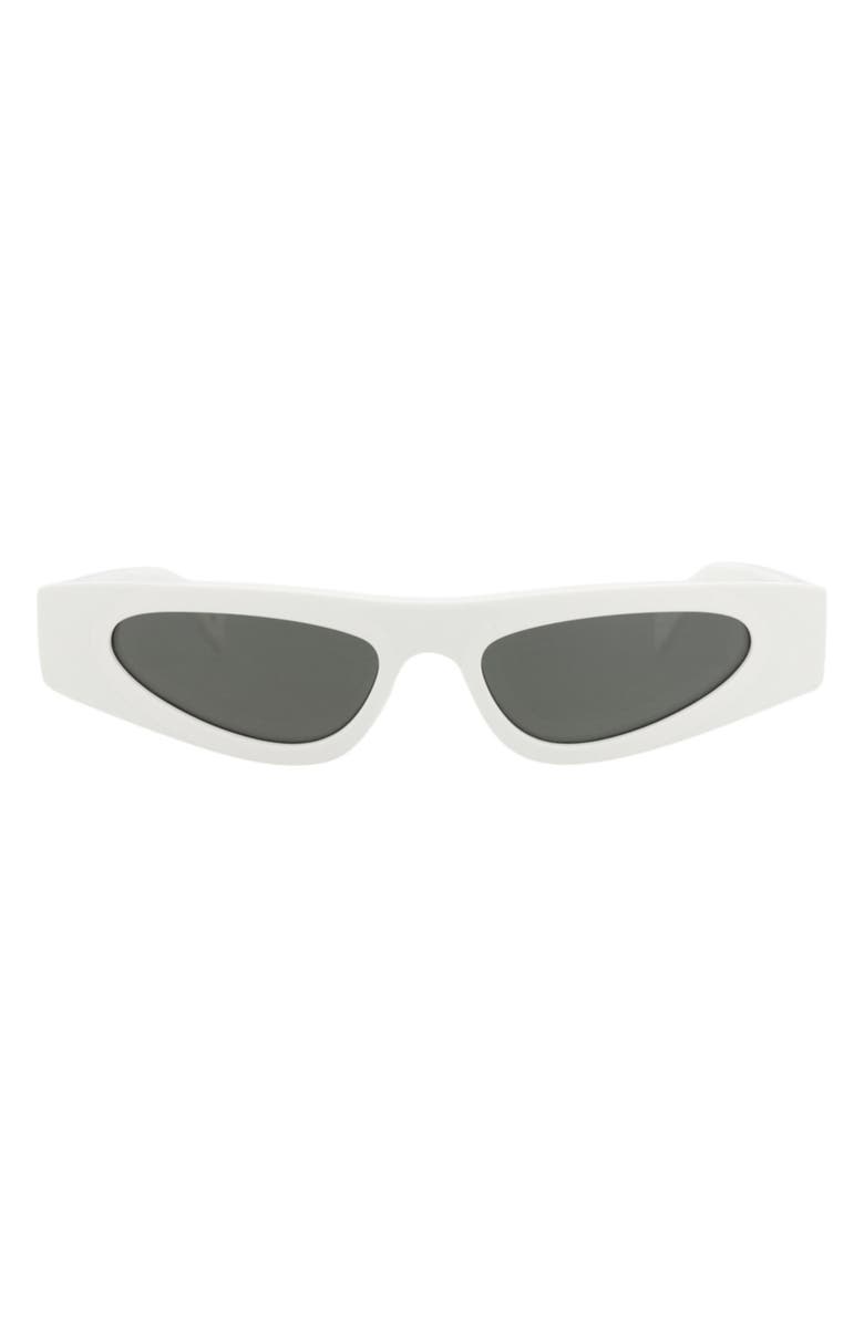 Gucci Novelty Sunglasses, Main, color, White White Grey