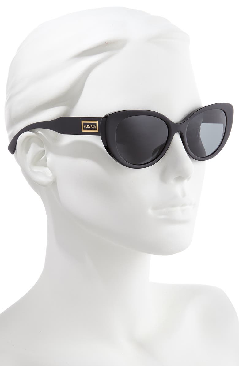Versace 54mm Cat Eye Sunglasses, Alternate, color, 