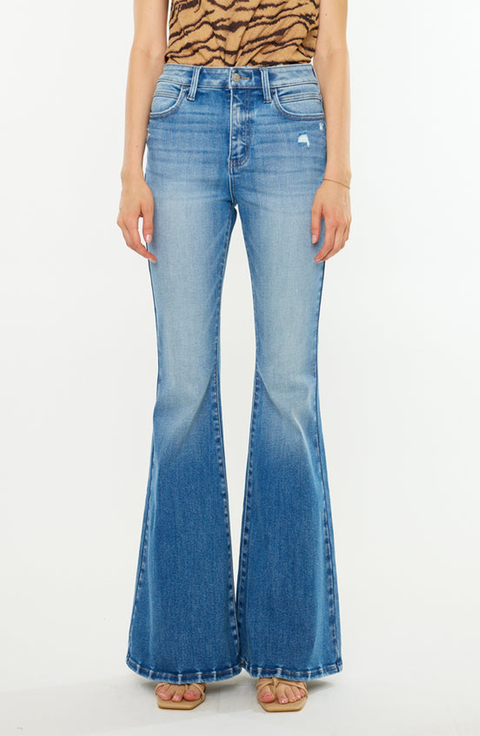 Blythe Essentials High Rise Super Flare Jeans