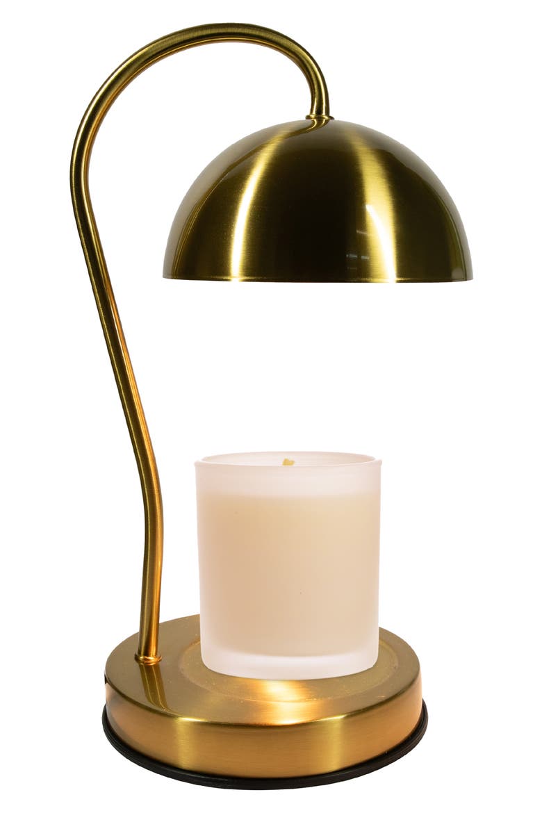 BRONZE CANDLE WARMER LAMP, Alternate, color, BRONZE