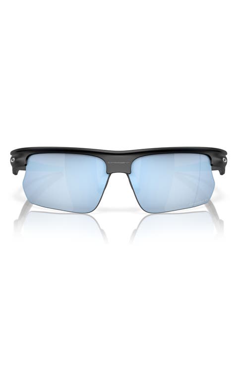Bisphaera 68mm Prizm™ Gradient Oversize Polarized Rectangular Sunglasses