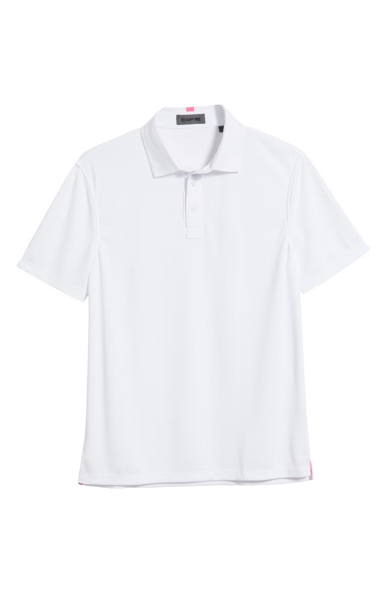 G/FORE Essential Performance Piqué Golf Polo, Main, color, Snow