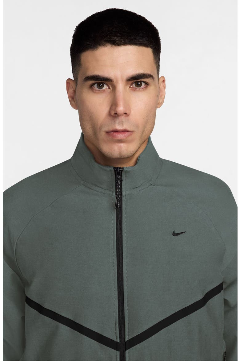 Shori Tech Track Jacket, Alternate, color, CAMO GREEN/ BLACK