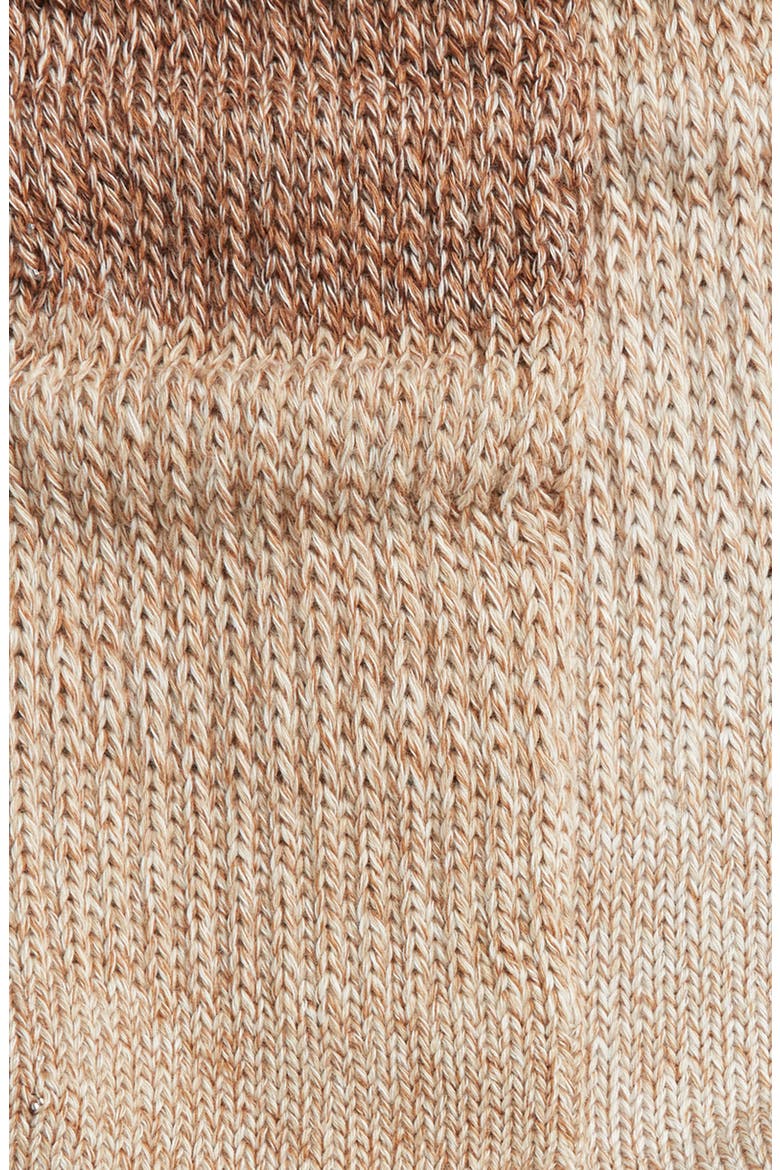 Jakoby Slouchy Cotton Blend Crew Socks, Alternate, color, CHESTNUT MULTI