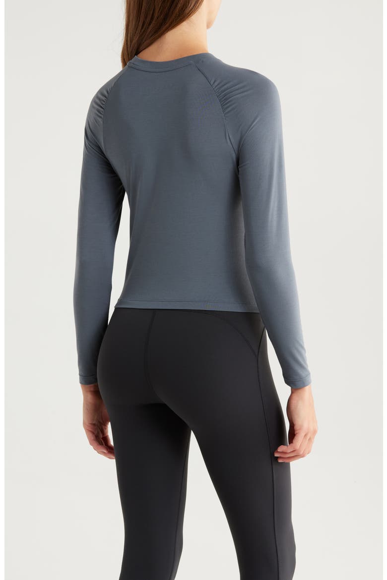 Elevate Long Sleeve Performance T-Shirt, Alternate, color, STORM CLOUD