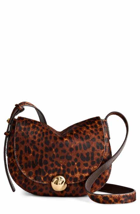 The Small Dakota Suede Saddle Bag