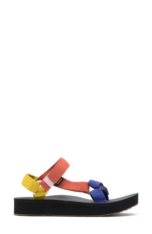 Shop Teva Midform Universal Sandal In Deep Ultramarine Multi