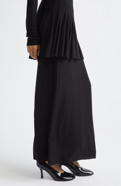 Klein Layered Maxi Skirt