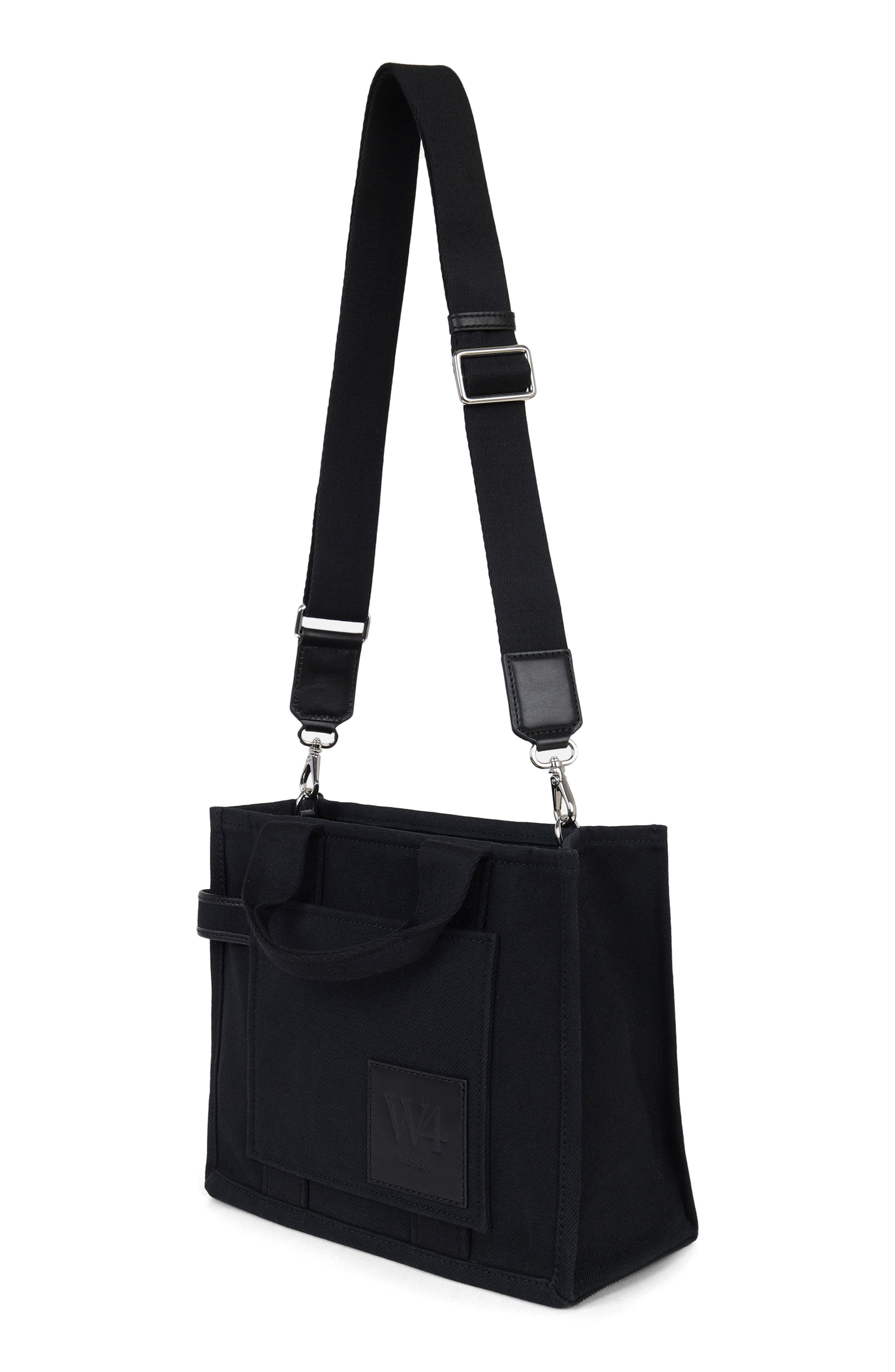 WE-AR4 The Street 29 Canvas Tote, Alternate, color, Black