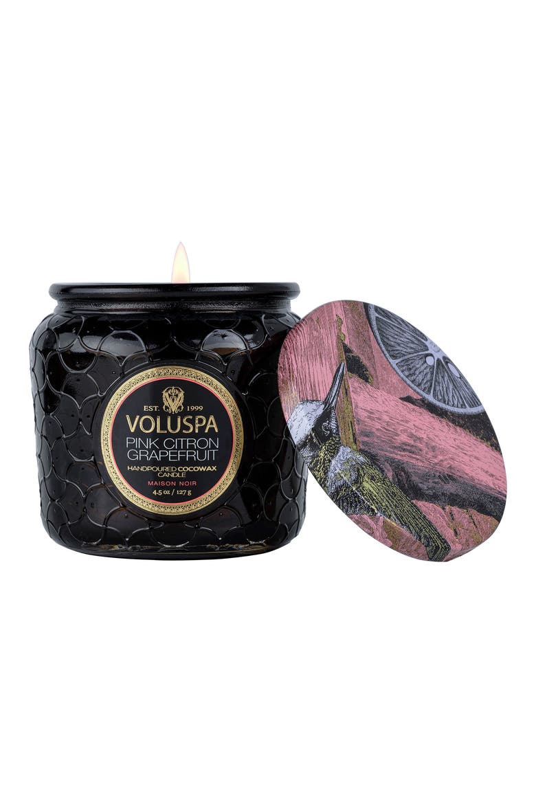 Pink Citron Grapefruit Petite Jar Candle, Alternate, color, PINK CITRON