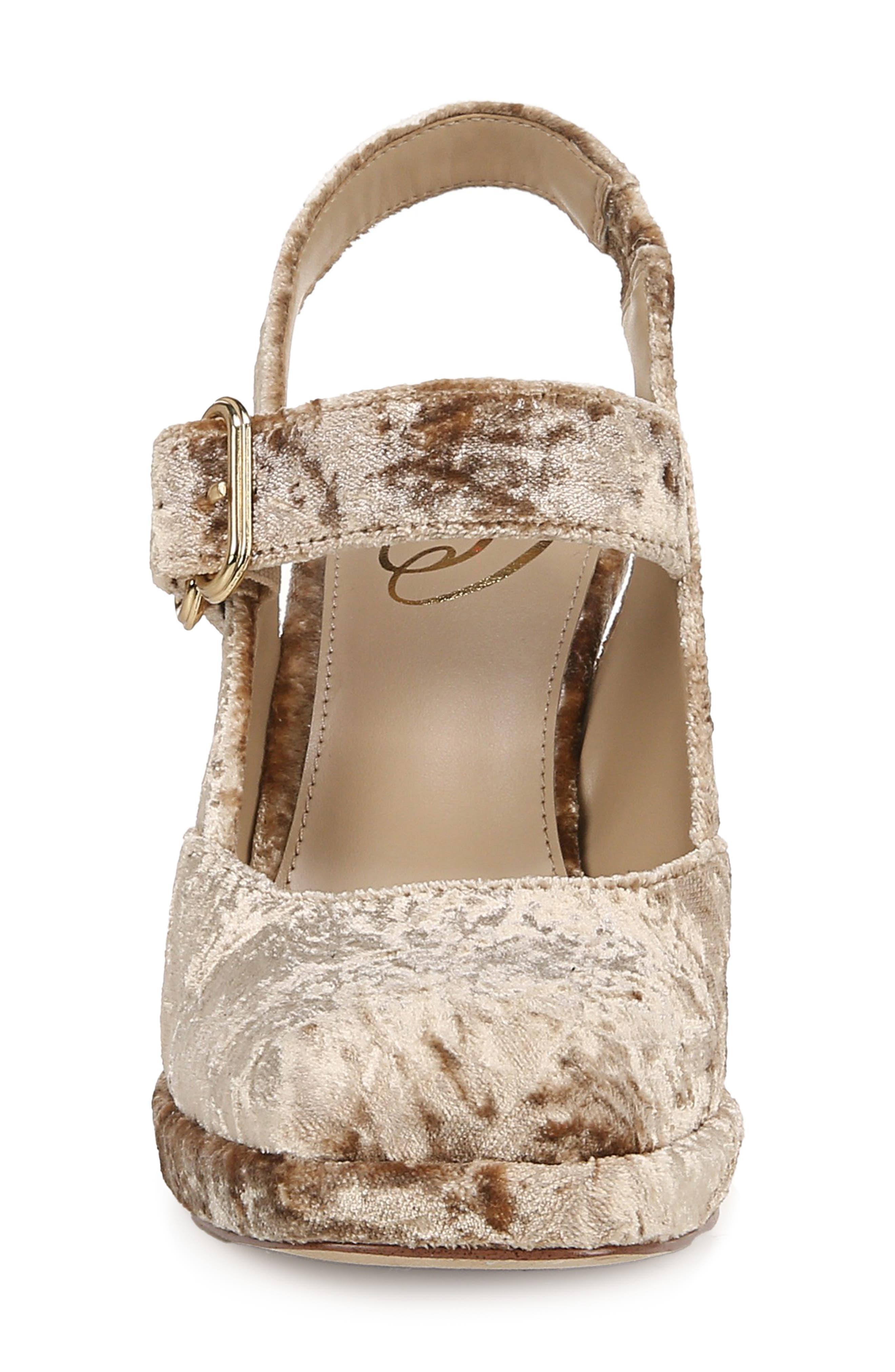 Jildie Platform Slingback Pump, Alternate, color, PROSECCO
