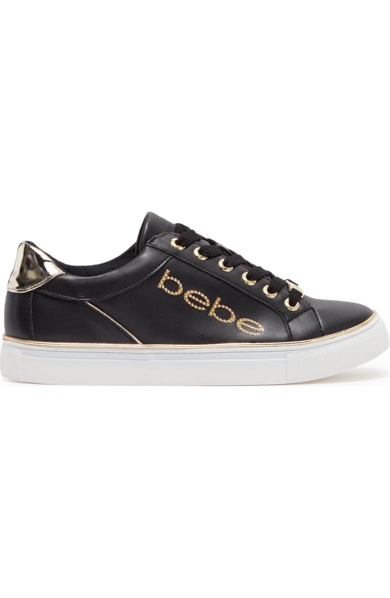 bebe Celise Brand Logo Low Top Sneaker, Alternate, color,