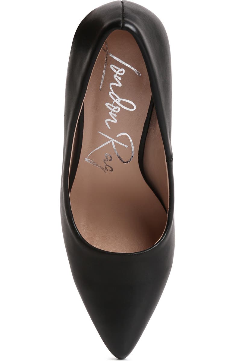 LONDON RAG Zhuri Pointed Toe Pump, Alternate, color, Black