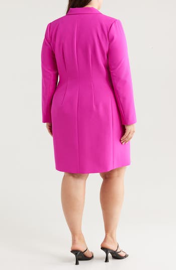 Milano Long Sleeve Coat Dress